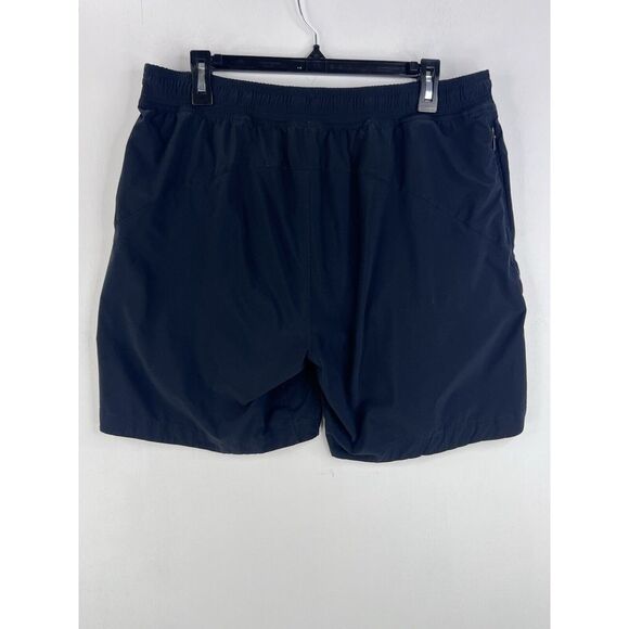 Rhone Shorts Mens Large Black Performance Lined Short Performance Active Stretch - Picture 8 of 12